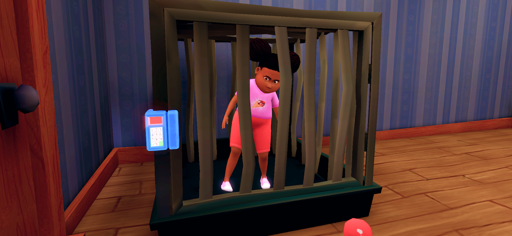 Мэри в клетке 