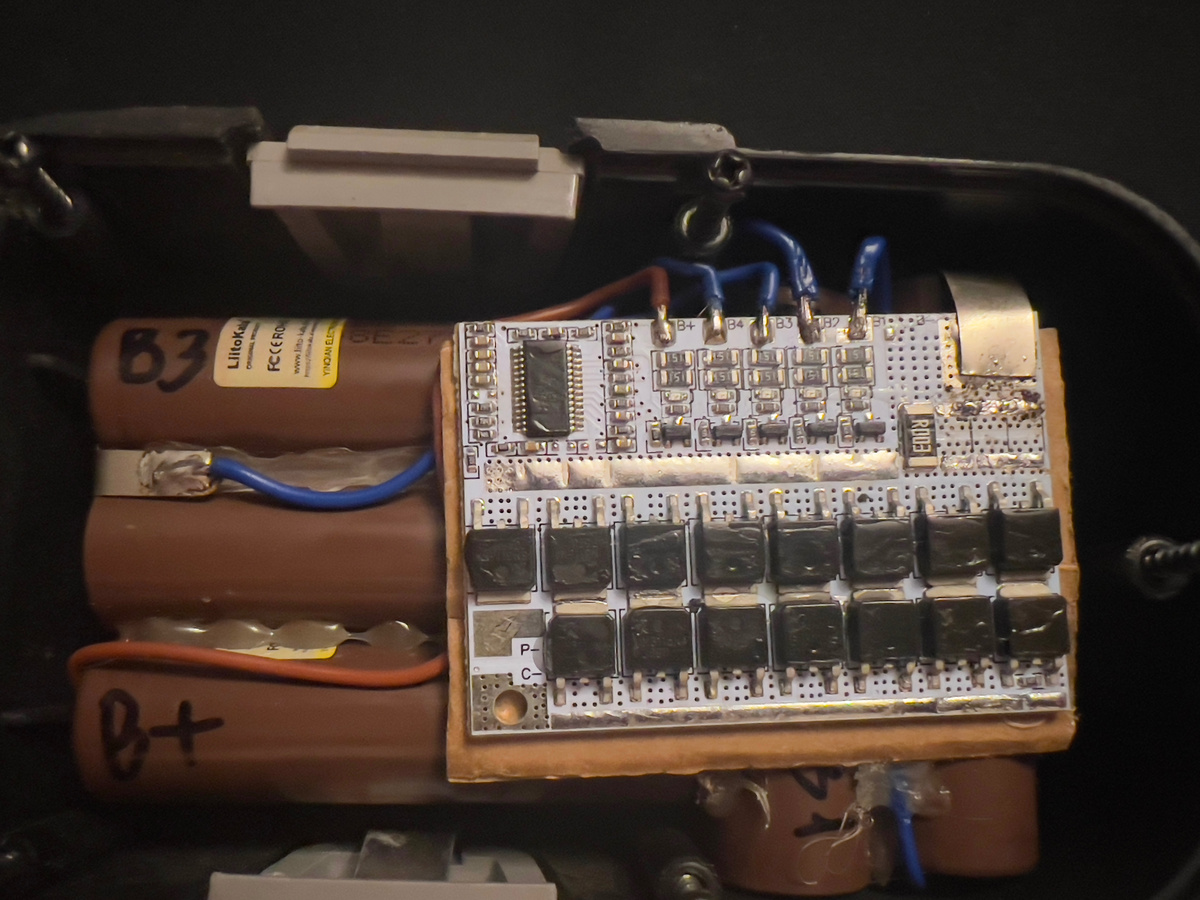 Моя сборка для Интерскол 18в