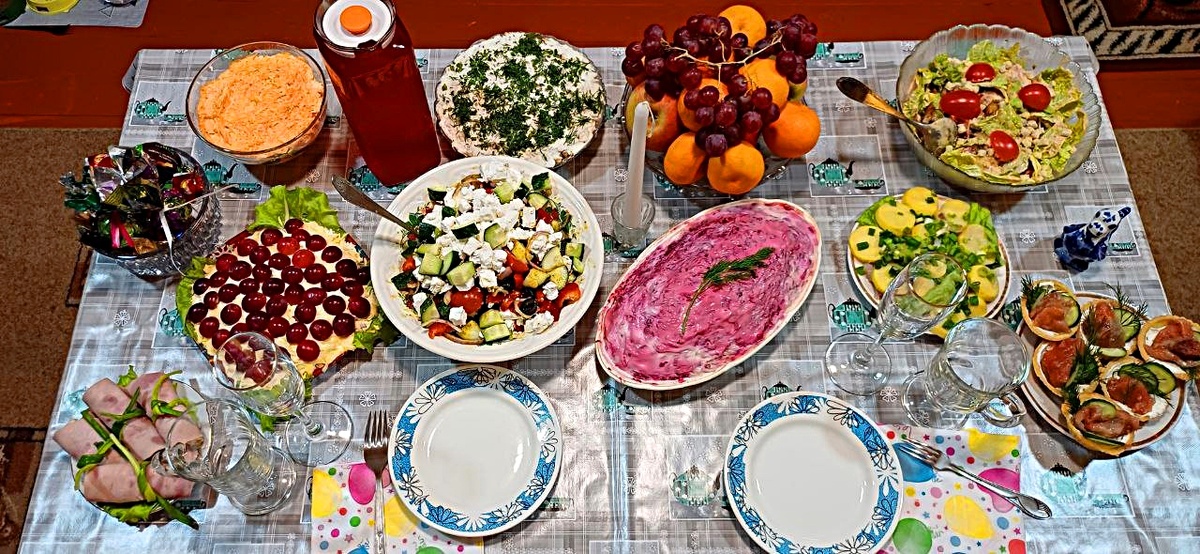 Новогодний стол