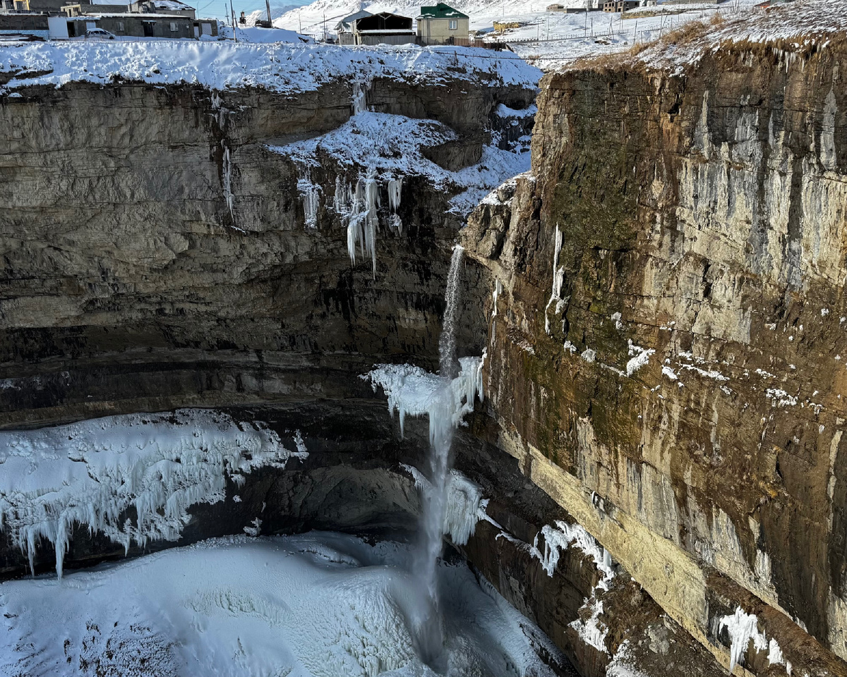 Водопад Тобот. Фото автора.