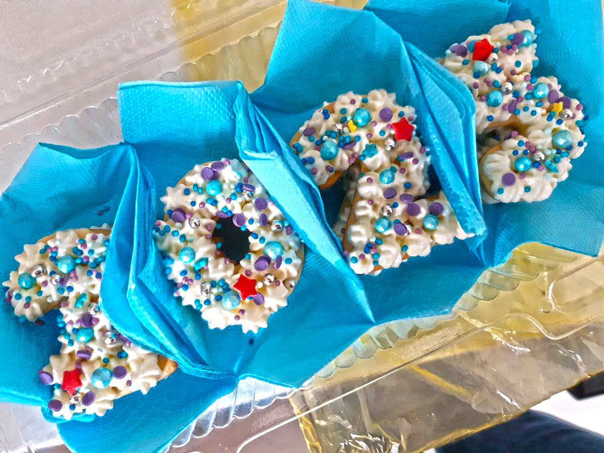 Вот такие пирожные получились