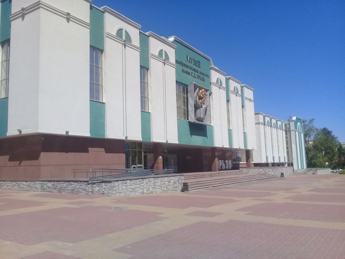 Музей изобразительных искусств имени С.Д. Эрьзи, Саранск, улица Коммунистическая, 61 (фото автора - 2024)