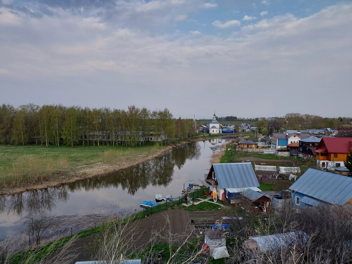 Река Каменка, Суздаль. Автор - Ибряева Алина. 