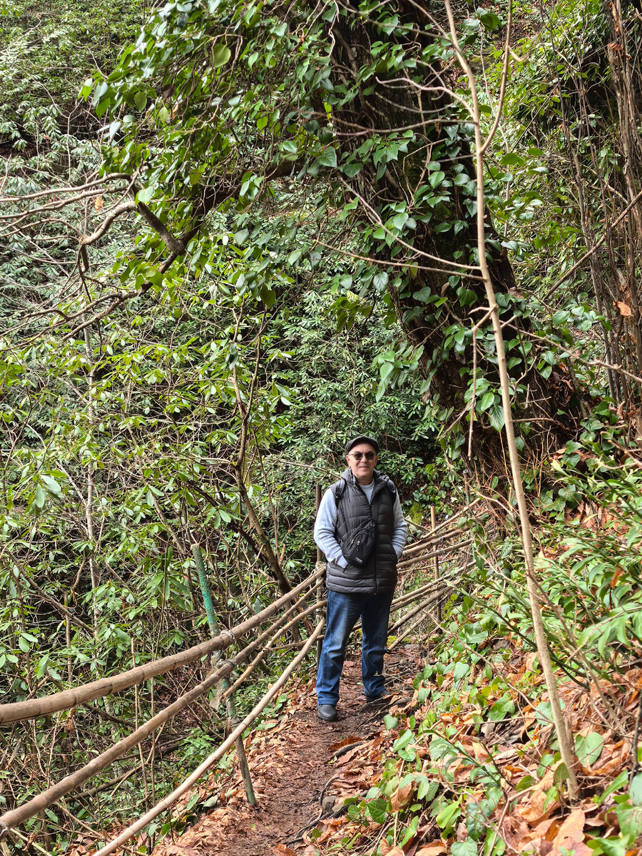 На тропе к водопаду