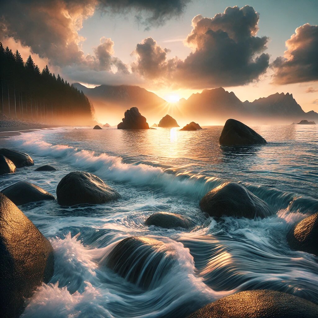 Море. Горы. Лес. Небо. Всё вокруг говорит: мы — часть чего-то большего. Замечать это — редкость, игнорировать — привычка. А жить? Жить — значит любить.