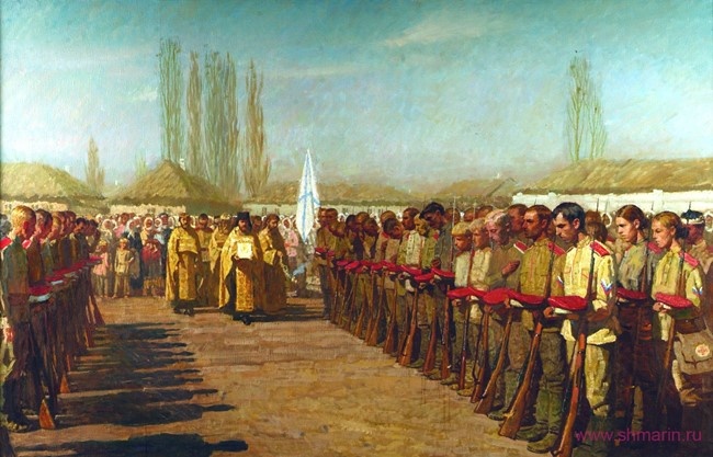 Как Церковь, нарушая заповеди, в 1917 -1918 годах воевала на стороне белогвардейцев и Антанты, встав на путь антихриста