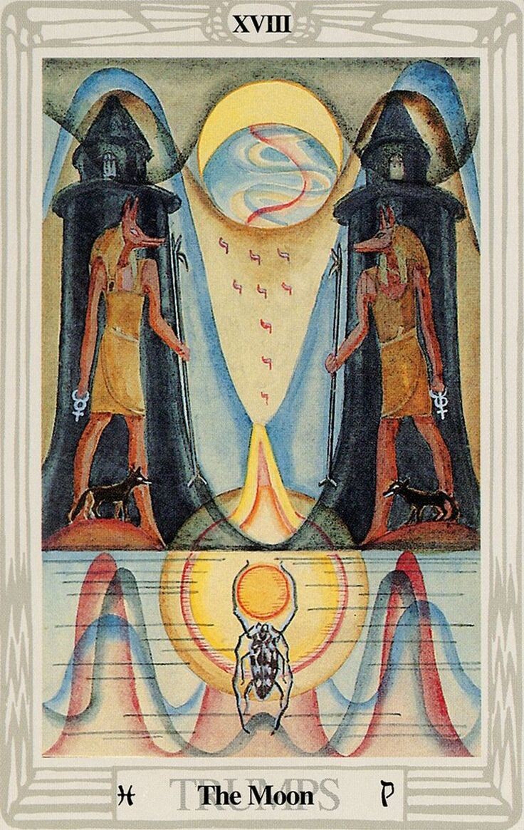 Старший Аркан Таро - Алистера Кроули.