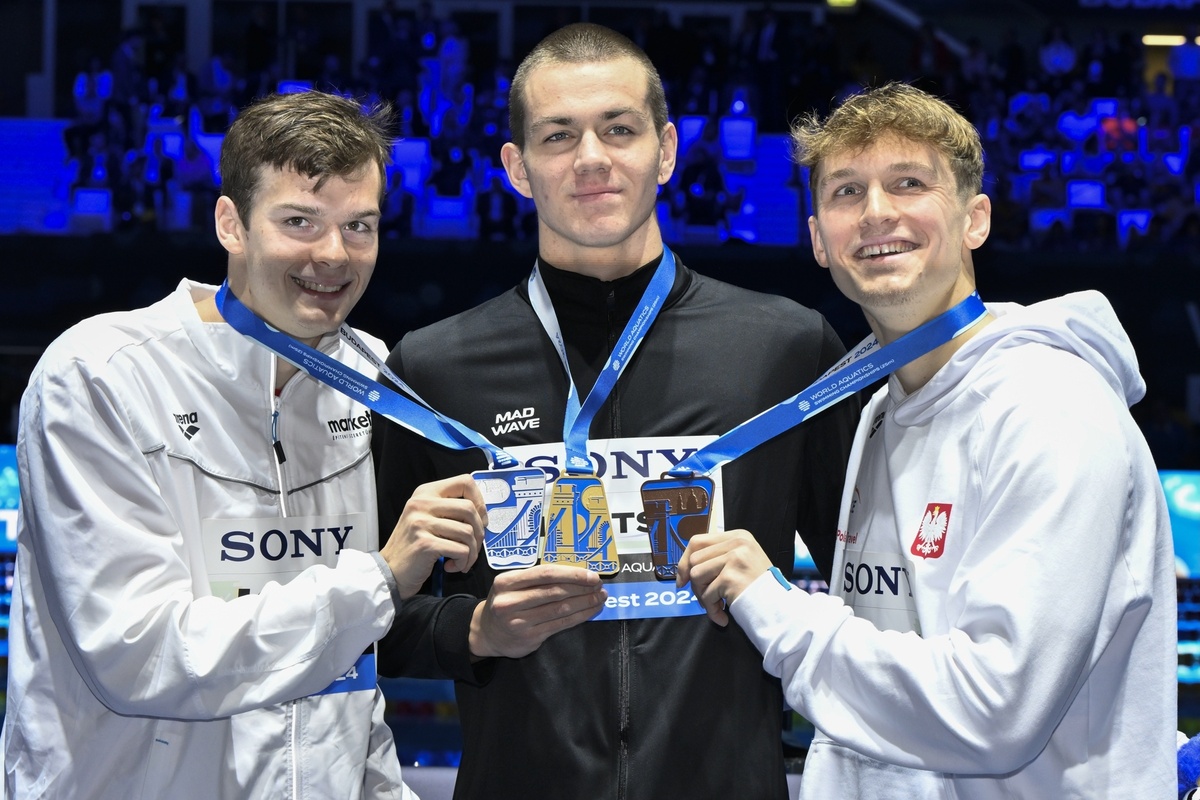     Хуберт Кош, Мирон Лифинцев и Кацпер Стоковски / Gettyimages.ru / Mondadori Portfolio / Contributor