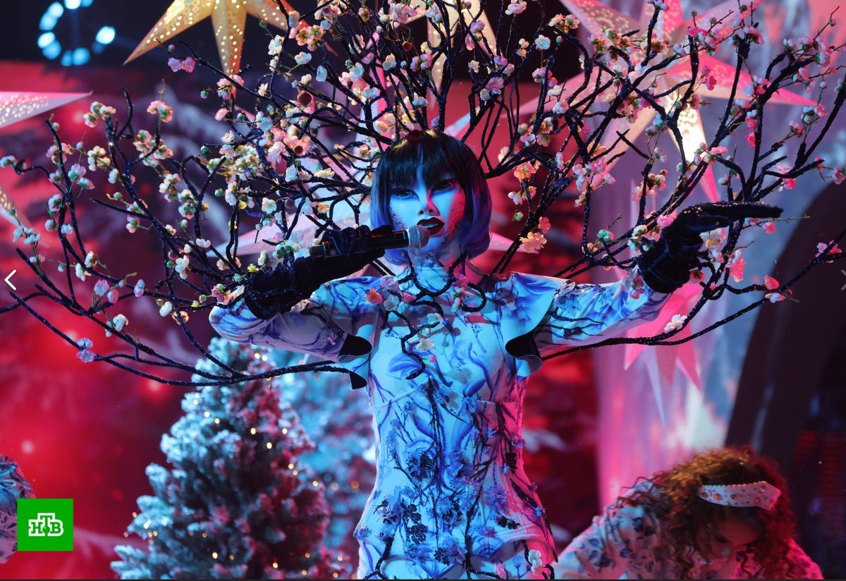 Кадр из шоу "Маска" 31.12.24