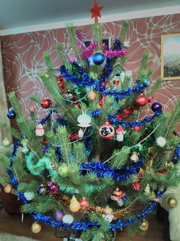 Звезда на макушке у нас ещё с советских времён - моё фото