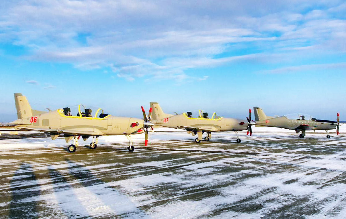 УТС-800: два для ВКС РФ, один - заводской. Фото: УЗГА, декабрь 2024 года