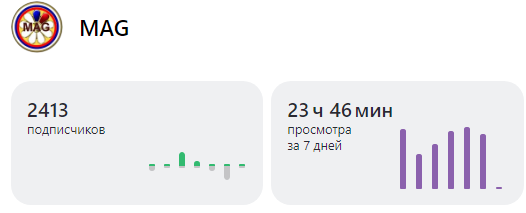 Статистические данные канала (скриншот автора публикации)