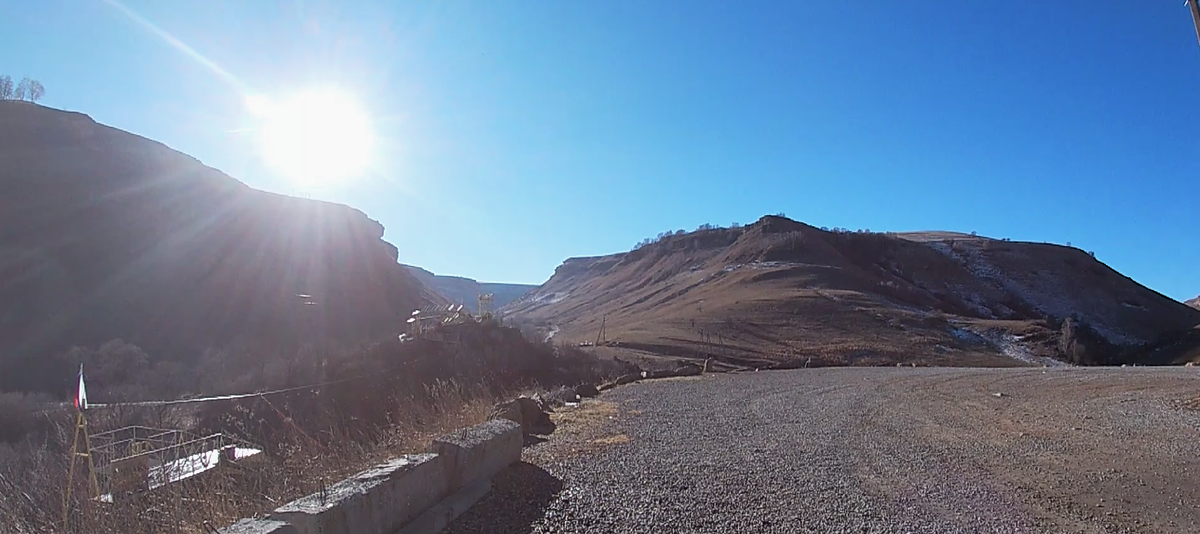 парковка ранним утром