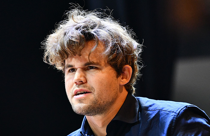    Норвежский шахматист Магнус Карлсен.Dipayan Bose/Zuma/TASS