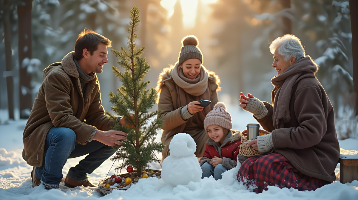 Пикник у ёлки