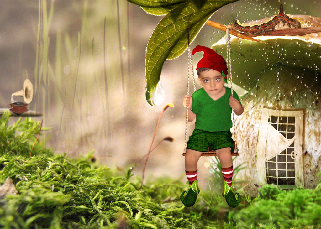 Мальчик гном