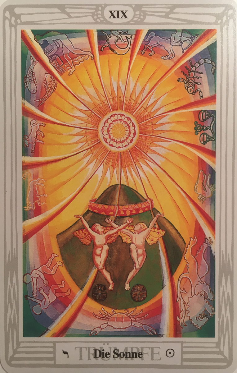 Старший Аркан Таро - Солнце