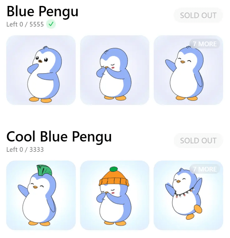 Этот стикерпак раскупили меньше, чем за 2 часа.