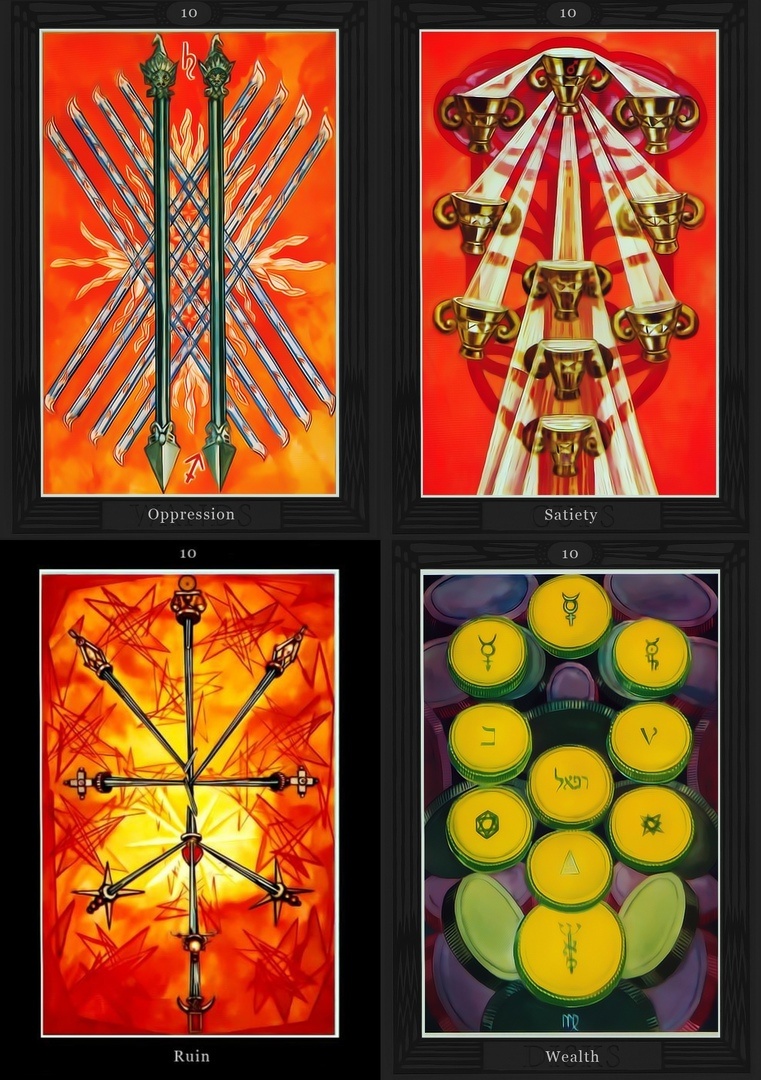 Десятки «Таро Тота»