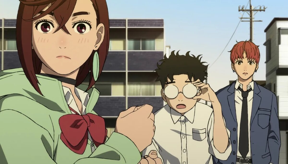 Кадр из аниме «Дандадан»   📷