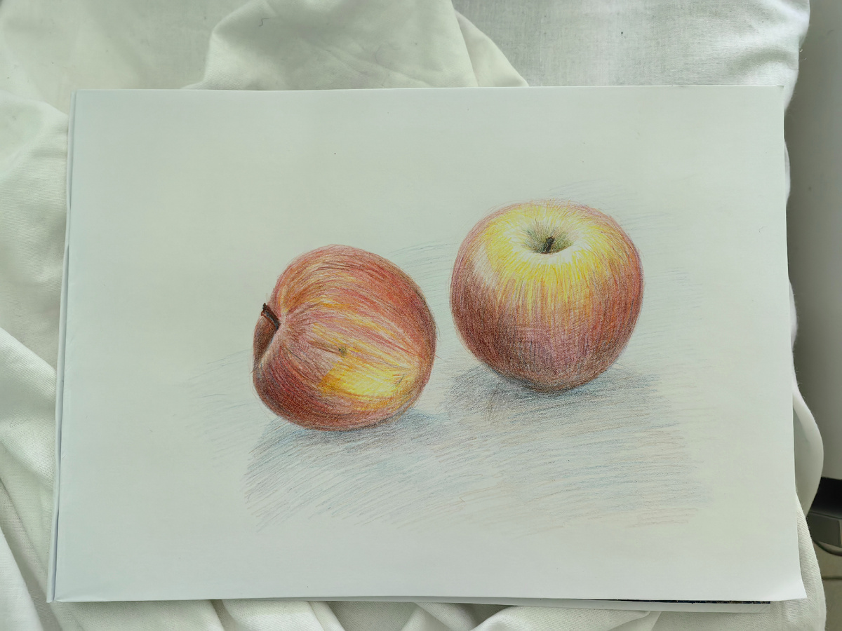 я развлекалась в больнице тем, что рисовала цветными карандашами в альбоме))) натура была не хитрая, но рисунки остались на память)