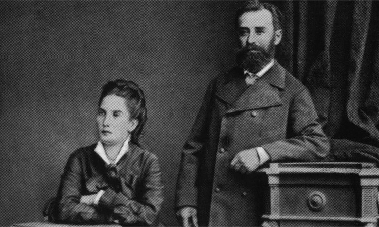 Родители композитора. Фото: Из архива Кирилла Новосельского и ДМШ им. Р.М. Глиэра