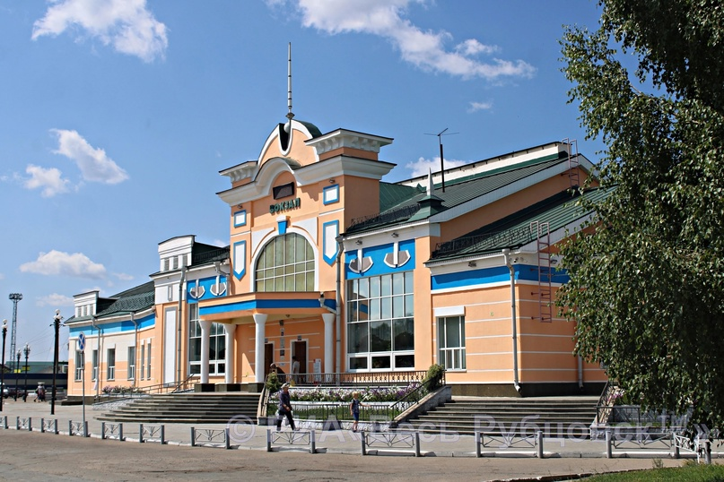 Рубцовск. Вокзал. Фото с сайта https://vk.com/wall-157647124_14656. взято с Яндекс.Картинки