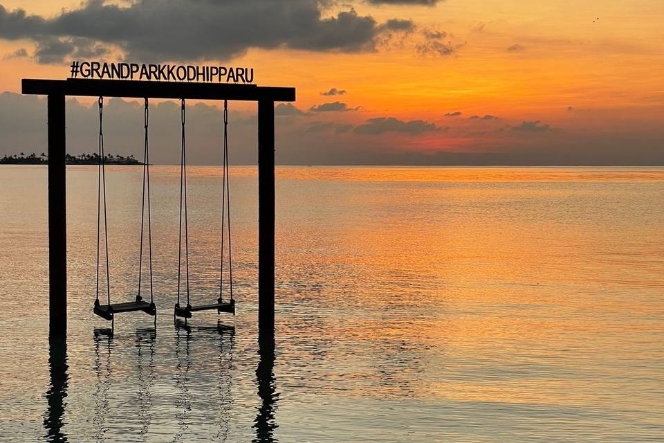 Фотозона в отеле Grand Park Kodhipparu