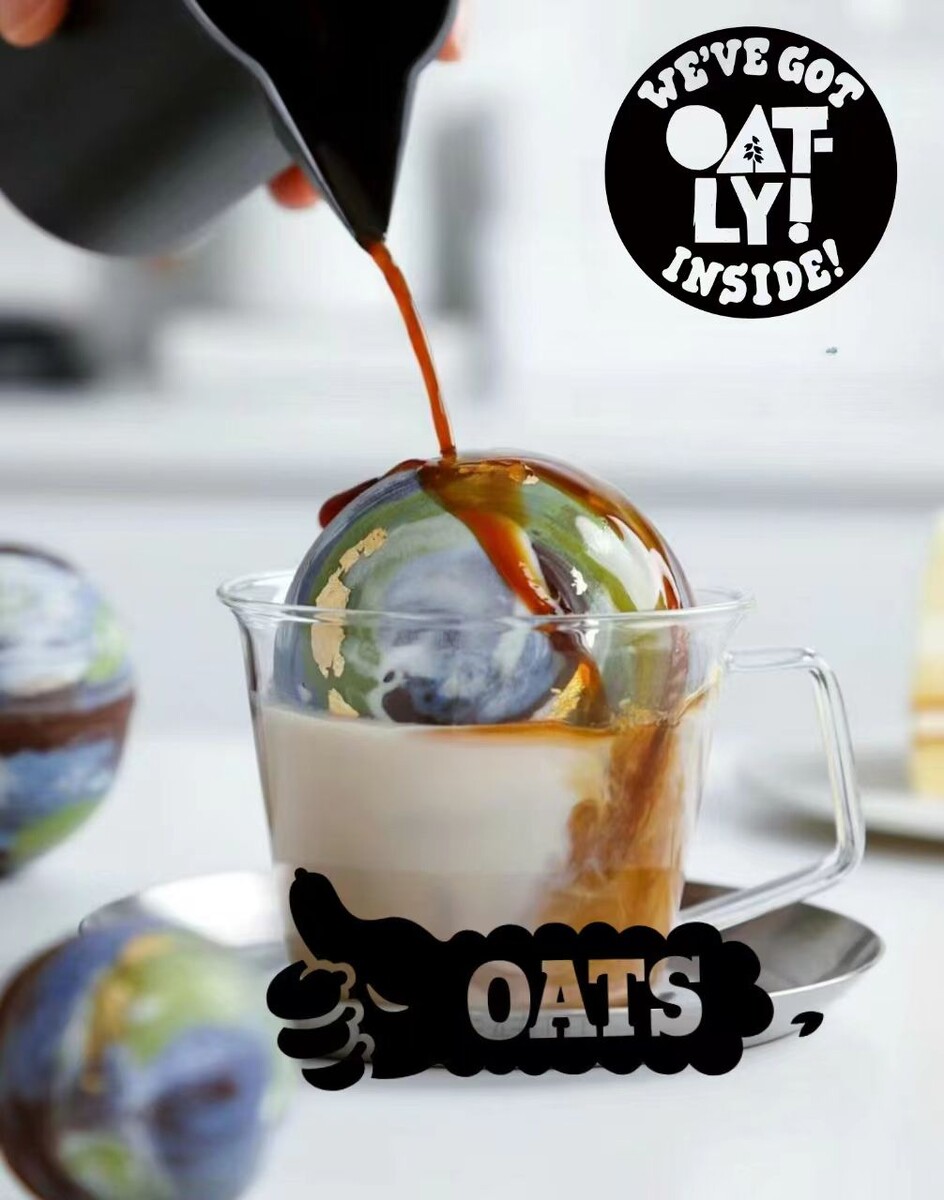Латте "Бомба". Рецепт недели от Oatly Barista