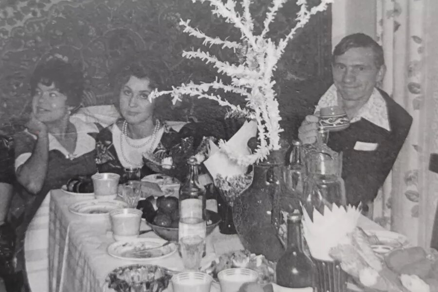 Новый год в СССР. из архива Ирины Дубицкой   📷