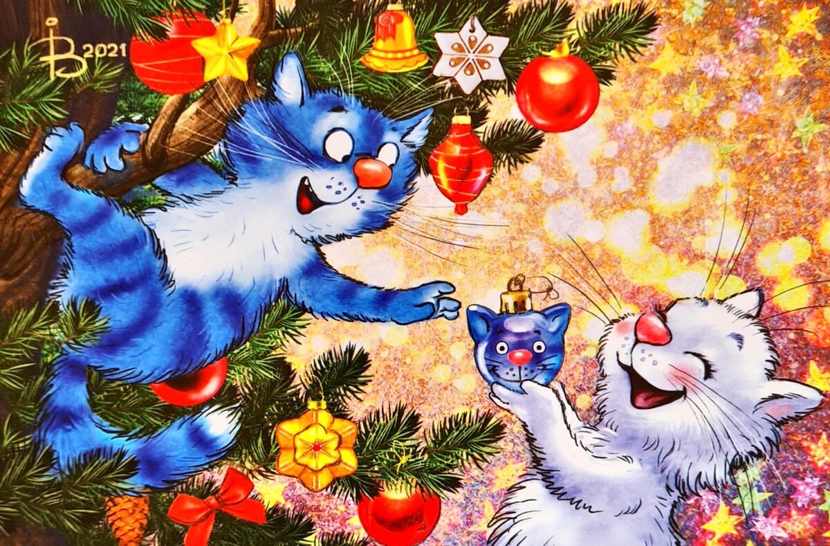 очаровательные котики Рины Зенюк