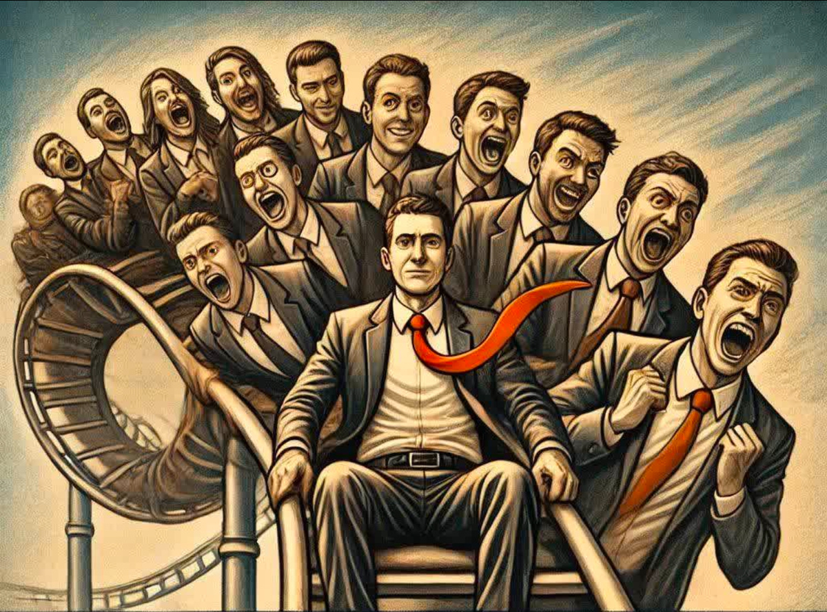 Жизнь как американские горки