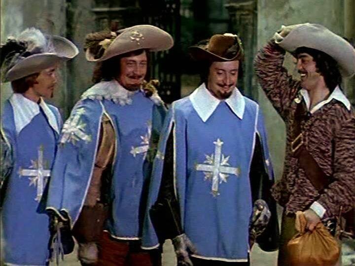 Кадры из фильма "Три Мушкетёра"