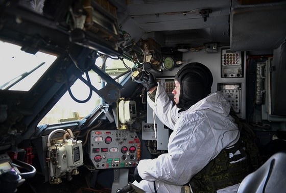    Работа ПВО ВС РФ