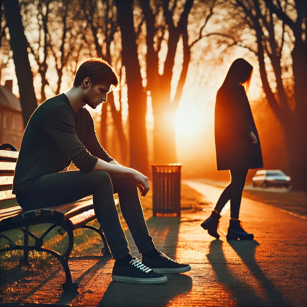 Любовь умирает не от разрыва, а от молчания между двумя сердцами
