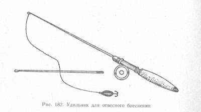 Удильник для отвесного блеснения