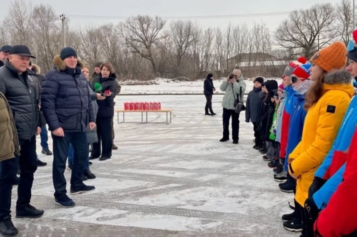    В брянском Стародубе открыли лыжероллерную трассу