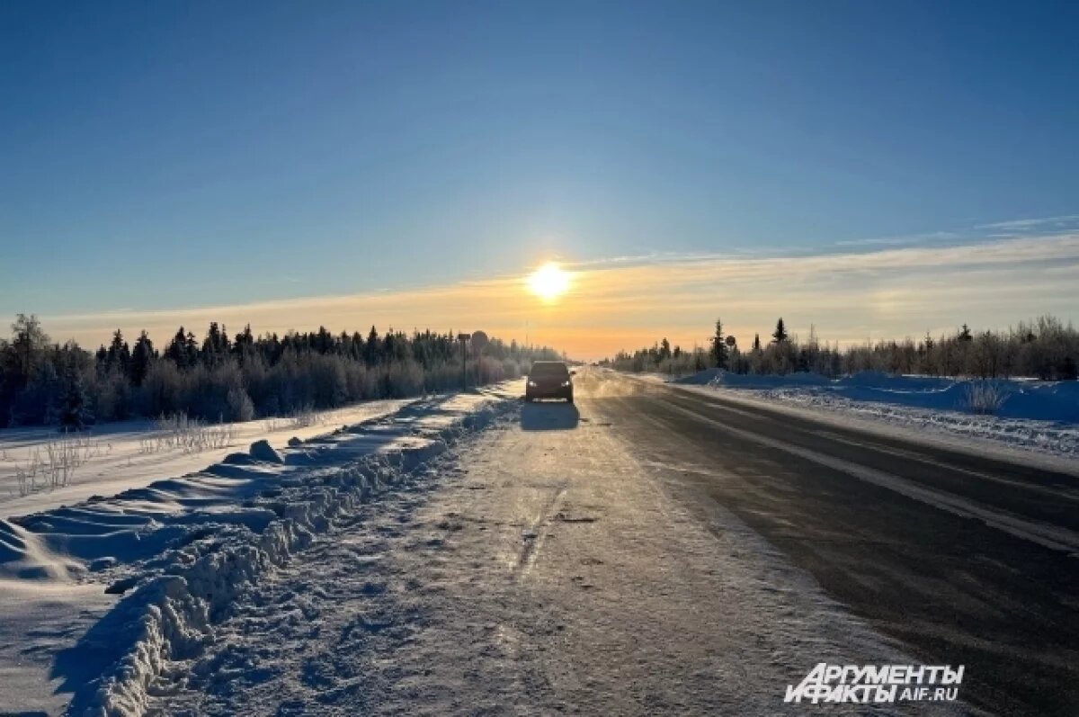    Автомобилистов Пермского края просят быть осторожнее на дорогах из-за снега