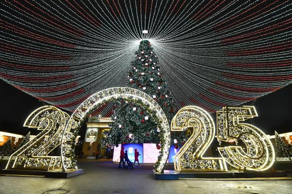   Канун Нового года. Взято из всеобщего доступа.