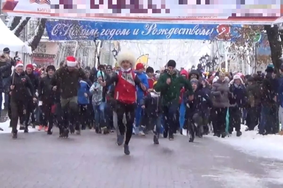    В первый день 2025 года в Ростове состоится забег по центральным улицам