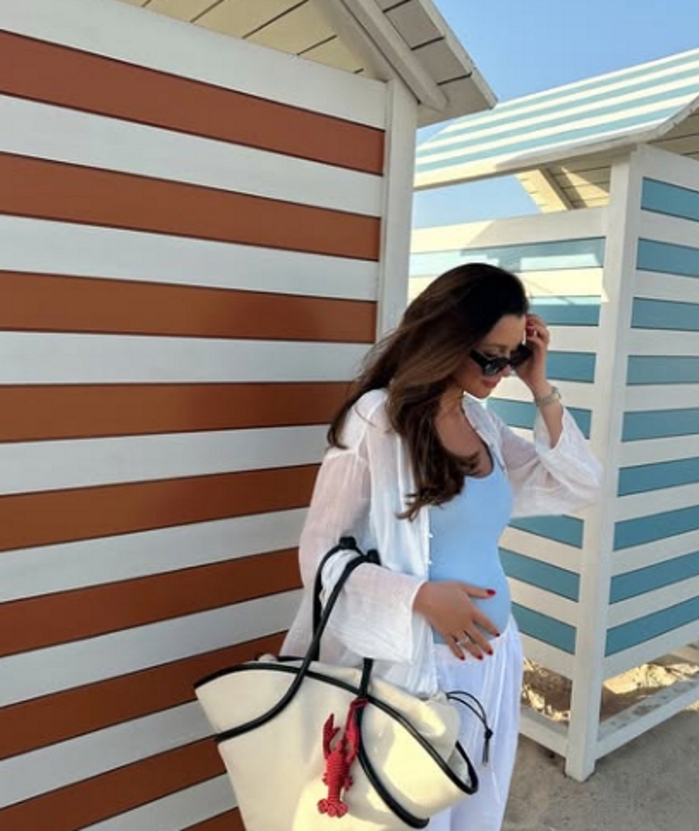 Анна Заворотнюк на пляже. Фото: соцсети