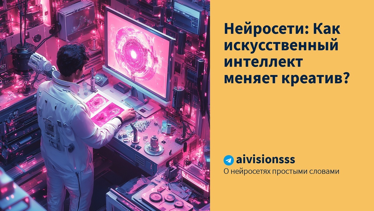    Нейросети: Как искусственный интеллект меняет креатив? aivisions