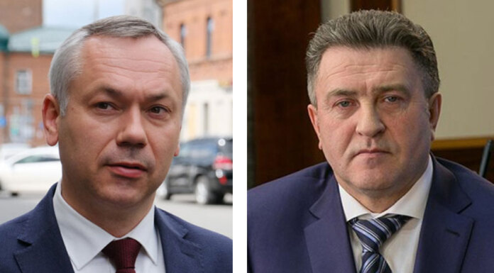    Андрей Травников и Андрей Шимкив. Фото из архива "Континента Сибирь"