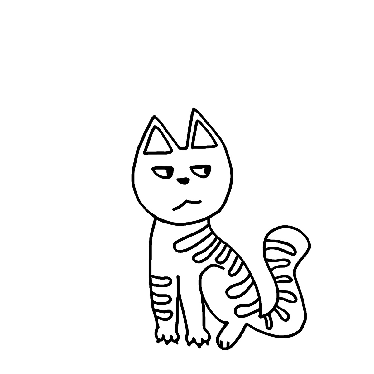 Внешность Мяты в самом начале