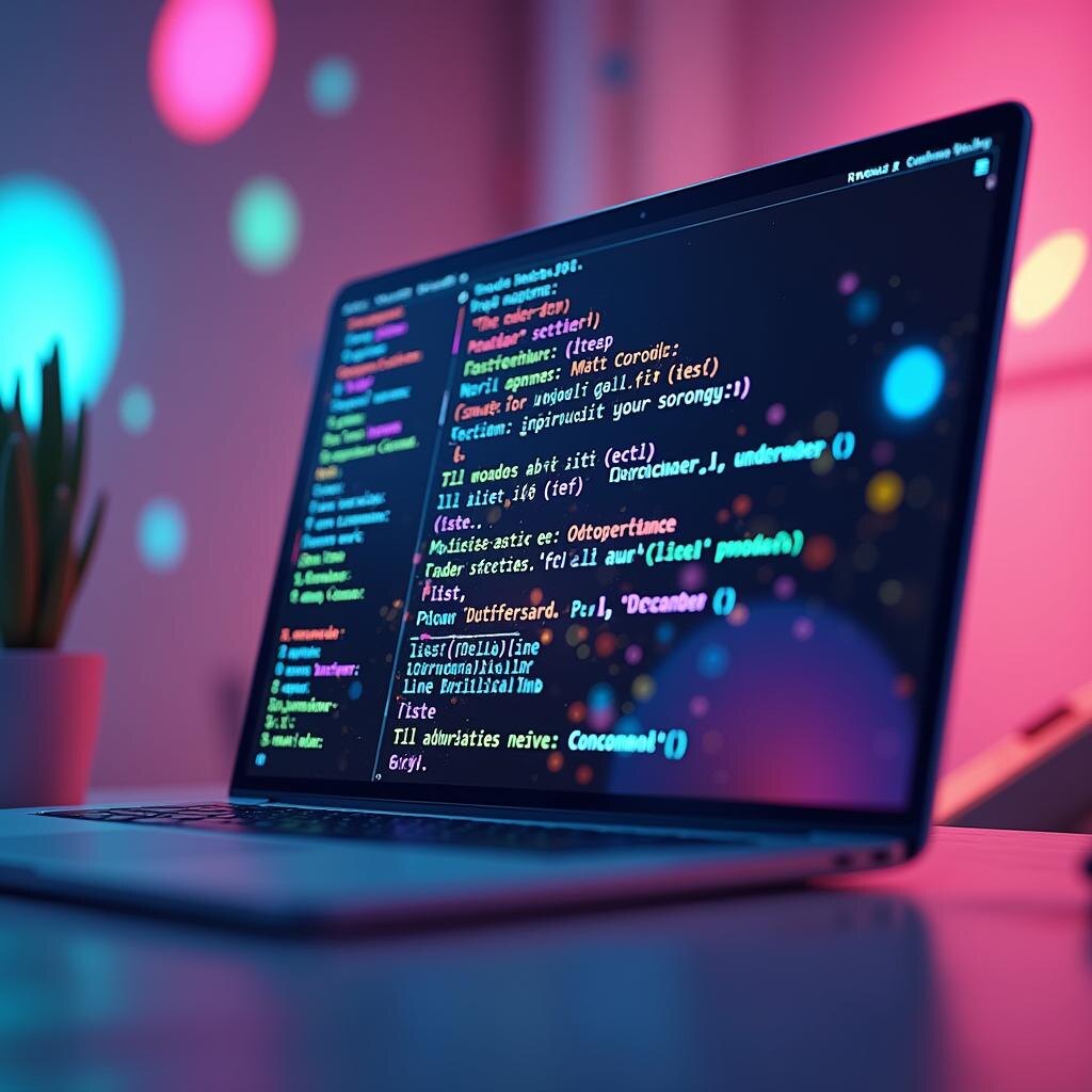   Вот текст футуристический цифровой интерфейс терминального окна яркие неоновые цвета Бугайск