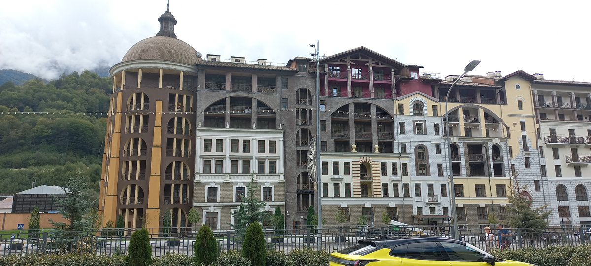 Вид на аппартаменты