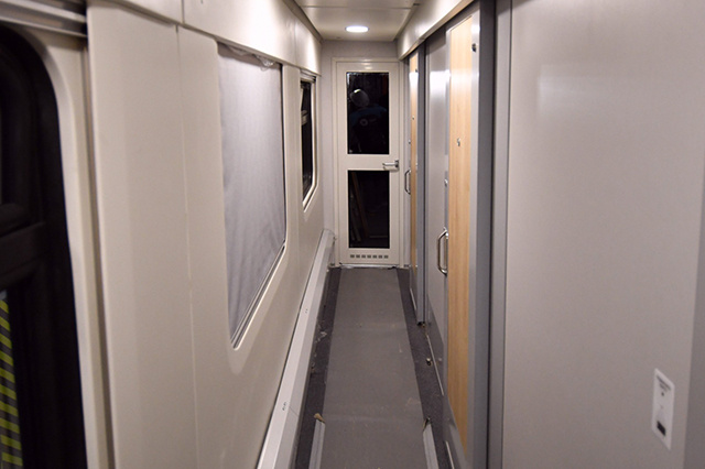 Проходы внутри вагона шире на 9 сантиметров