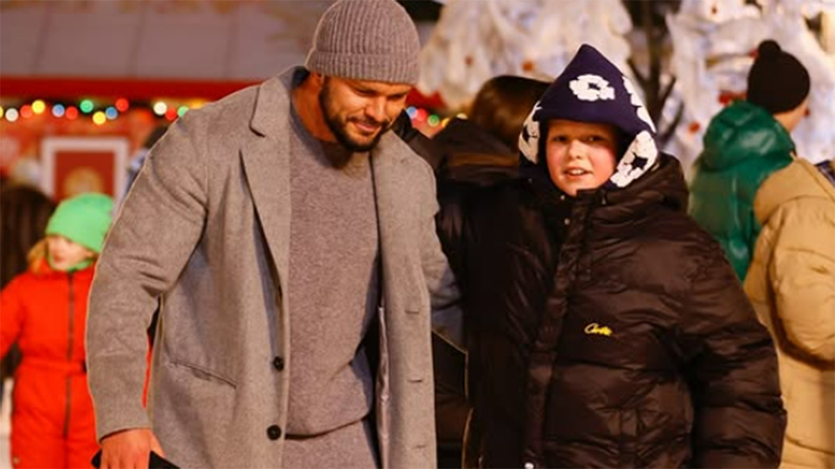 Антон Гусев с сыном от Жени Феофилактовой. Фото: соцсети Антона Гусева