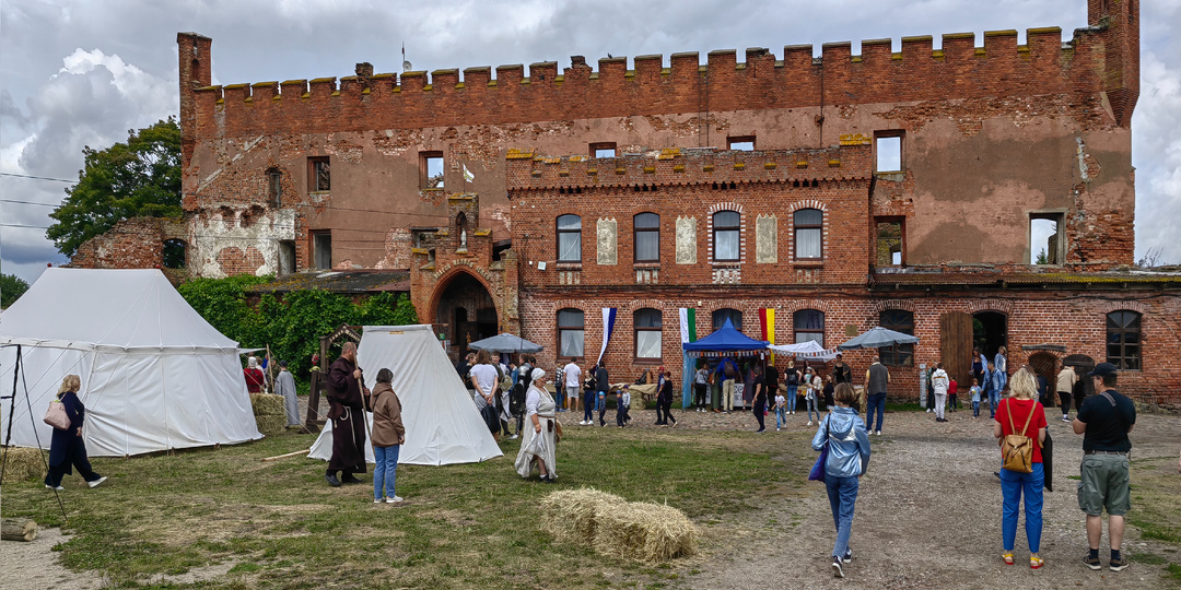 Замок Шаакен - основатель Петербурга там был, значит и нам надо! По стопам Петра I (пос. Некрасово, Калининградская область)