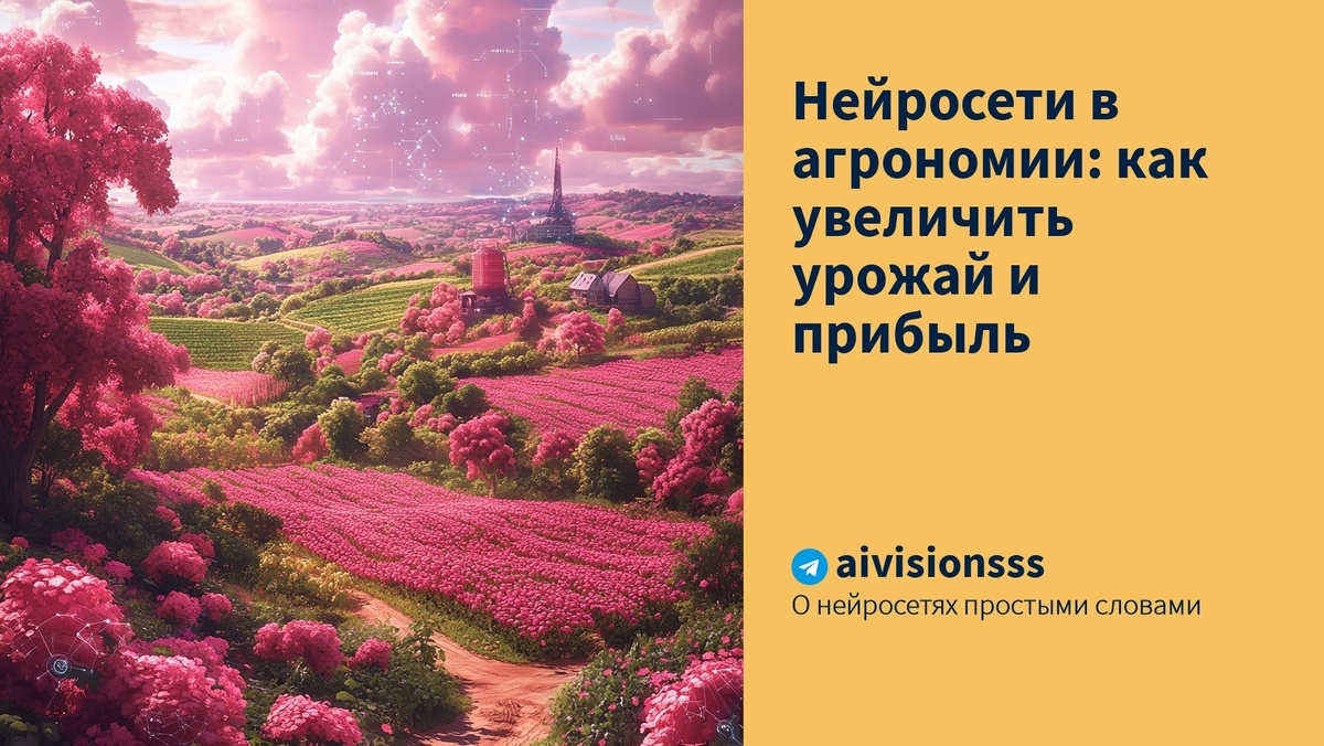    Нейросети в агрономии: как увеличить урожай и прибыль aivisions